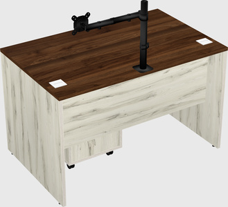 Rectangular desk