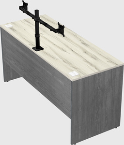 Rectangular desk