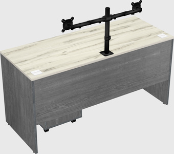 Rectangular desk