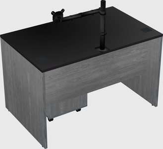 Rectangular desk
