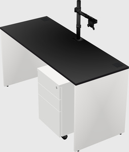 Rectangular desk