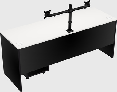 Rectangular desk