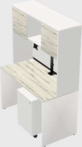 Rectangular desk