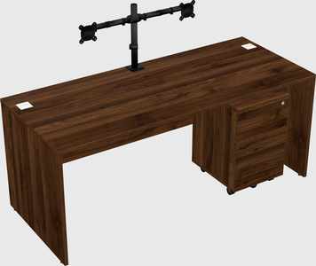 Rectangular desk