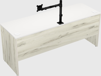 Rectangular desk
