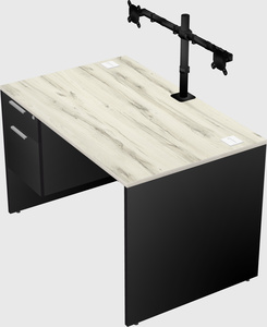 Rectangular desk