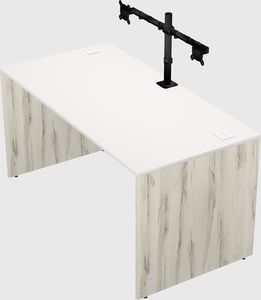 Rectangular desk