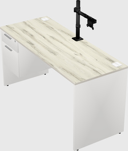 Rectangular desk