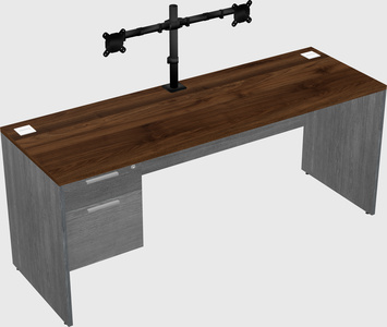 Rectangular desk