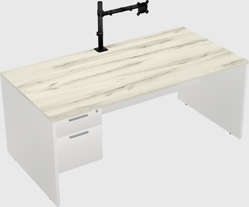 Rectangular desk