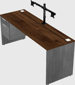 Rectangular desk