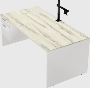 Rectangular desk