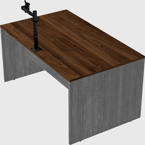 Rectangular desk