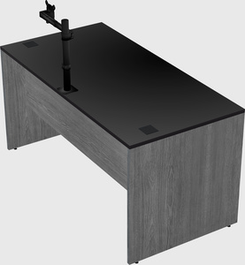 Rectangular desk