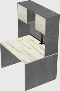 Rectangular desk