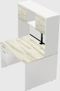 Rectangular desk