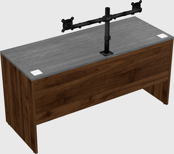 Rectangular desk