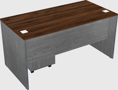 Rectangular desk