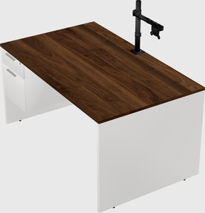 Rectangular desk