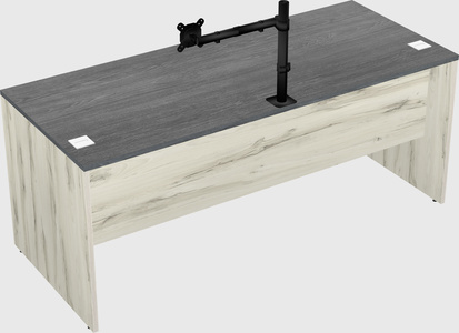 Rectangular desk