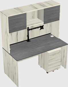 Rectangular desk