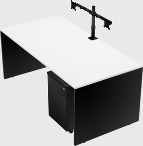 Rectangular desk