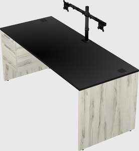 Rectangular desk