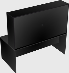 Rectangular desk