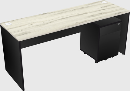 Rectangular desk
