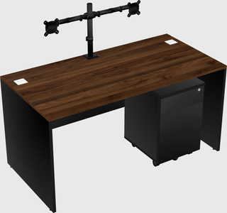 Rectangular desk