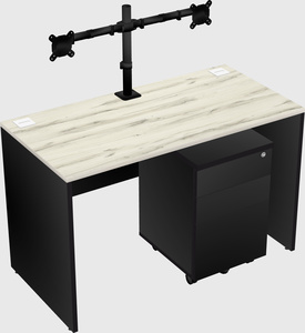 Rectangular desk