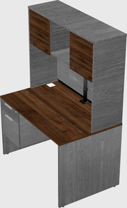 Rectangular desk
