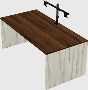 Rectangular desk