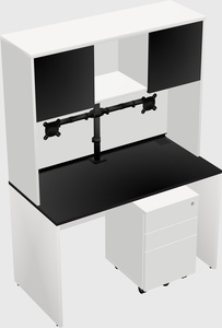 Rectangular desk