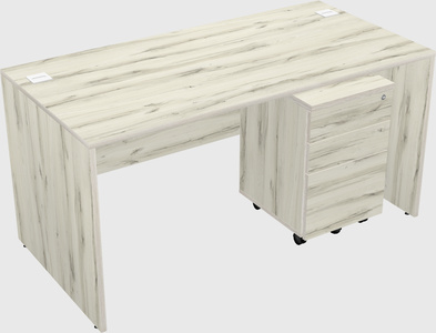 Rectangular desk