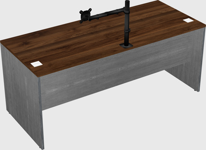 Rectangular desk