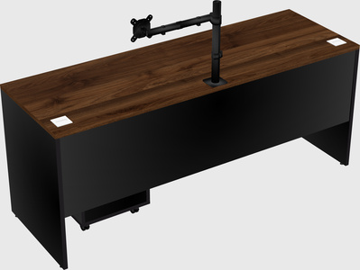 Rectangular desk