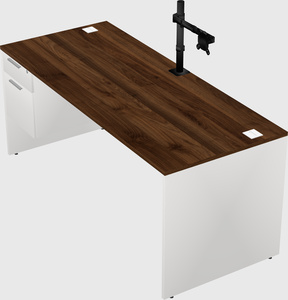 Rectangular desk
