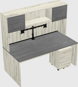 Rectangular desk