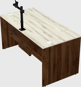 Rectangular desk