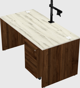 Rectangular desk