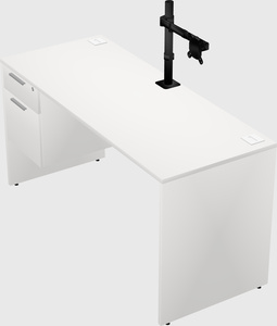 Rectangular desk