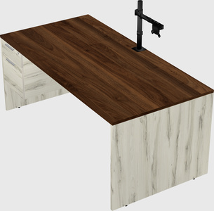 Rectangular desk