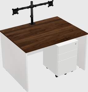 Rectangular desk