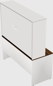 Rectangular desk