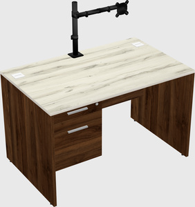 Rectangular desk