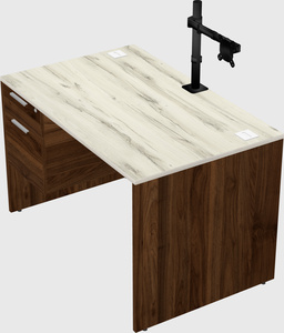 Rectangular desk
