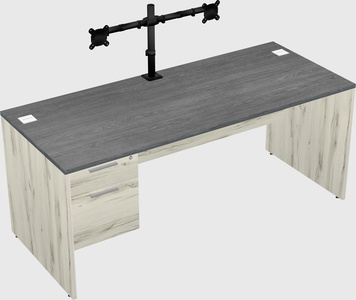 Rectangular desk