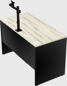 Rectangular desk