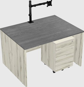 Rectangular desk